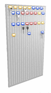 Einzelhakensystem mit Schlitzplatten