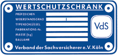 VdS Prüfplakette
