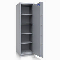 Wertschutzschrank R419 08 - Lackierung: RAL 9006 weißaluminium (optional)