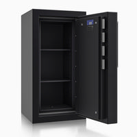 Panzerschrank R428 104 - Lackierung: RAL 9005 tiefschwarz