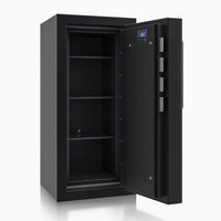 Panzerschrank R428 105 - Lackierung: RAL 9005 tiefschwarz