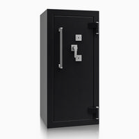 Panzerschrank R428 105 - Lackierung: RAL 9005 tiefschwarz