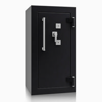 Panzerschrank R429 104 - Lackierung: RAL 9005 tiefschwarz