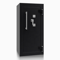 Panzerschrank R429 105 - Lackierung: RAL 9005 tiefschwarz